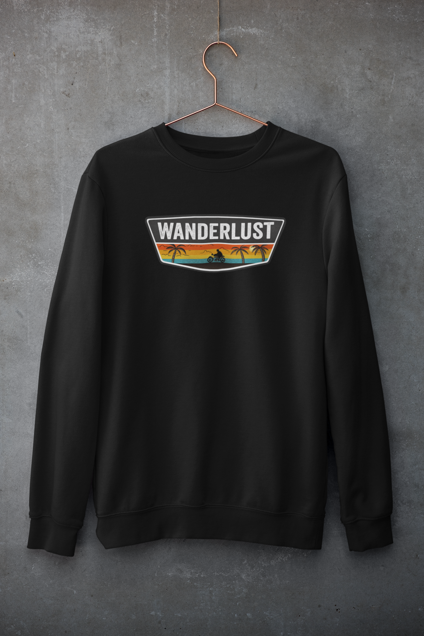 Wanderlust : Motoexplorer Club - Winter Sweatshirts