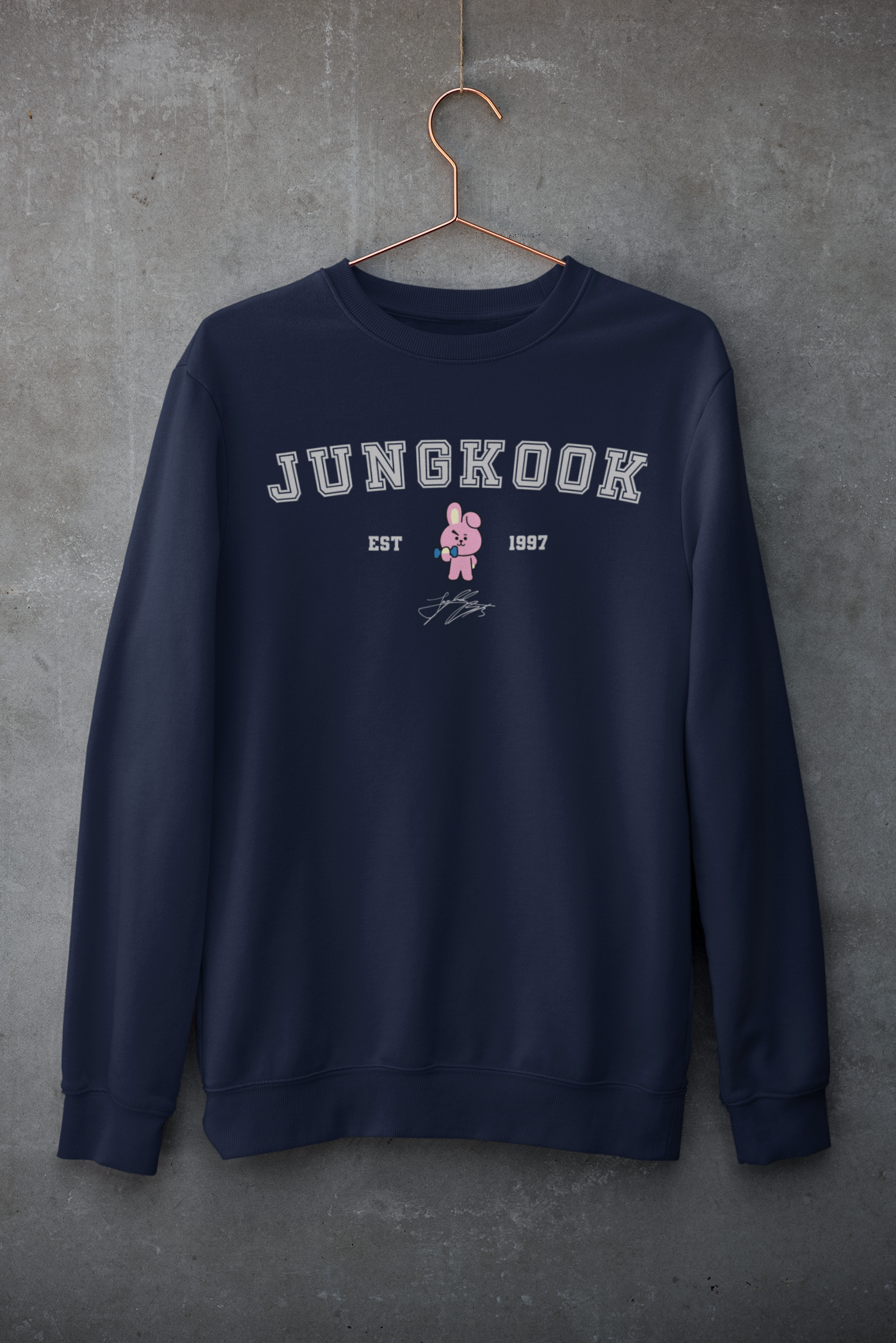 Jungkook- Cooky: BTS- Winter Sweatshirts