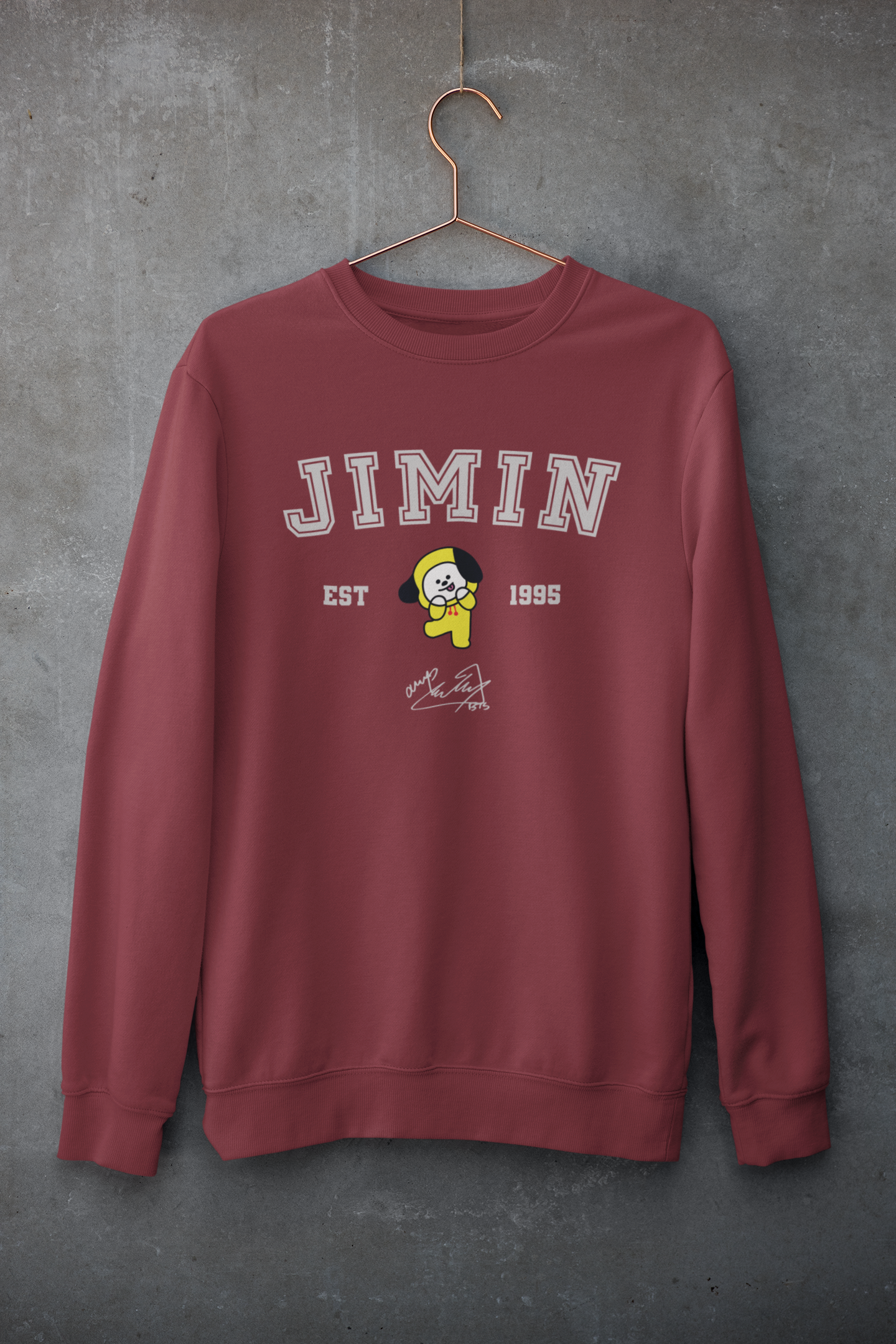 Jimin- Chimmy: BTS- Winter Sweatshirts