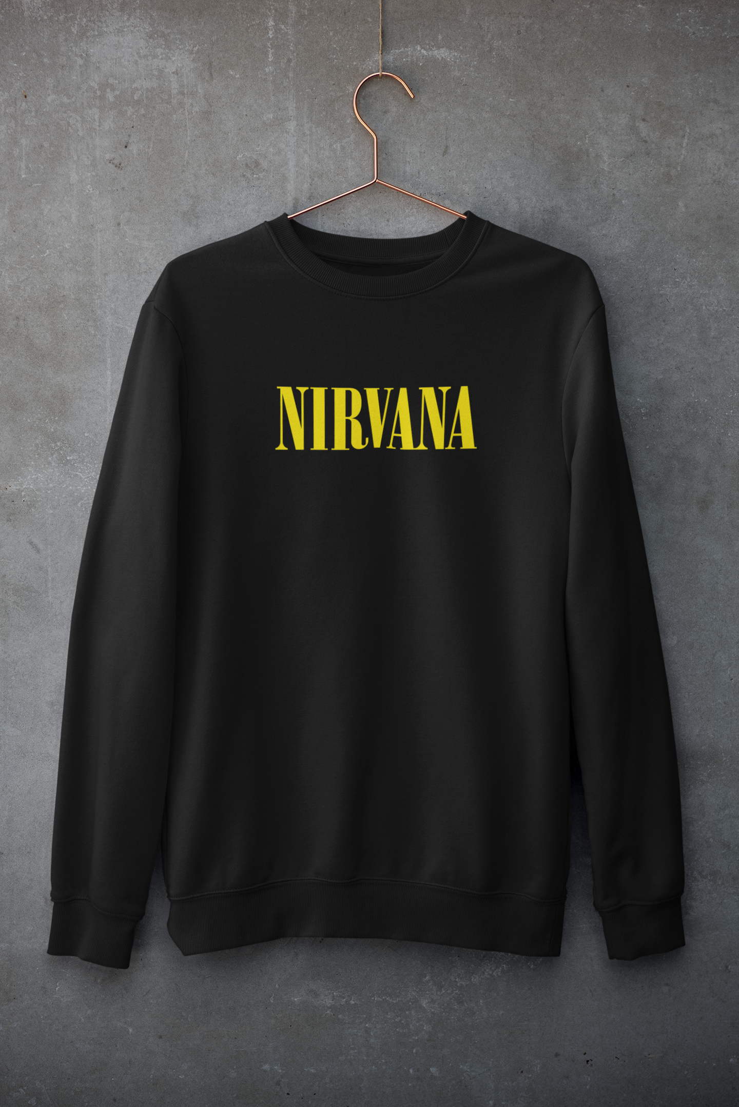 NIRVANA - Winter Sweatshirts BLACK