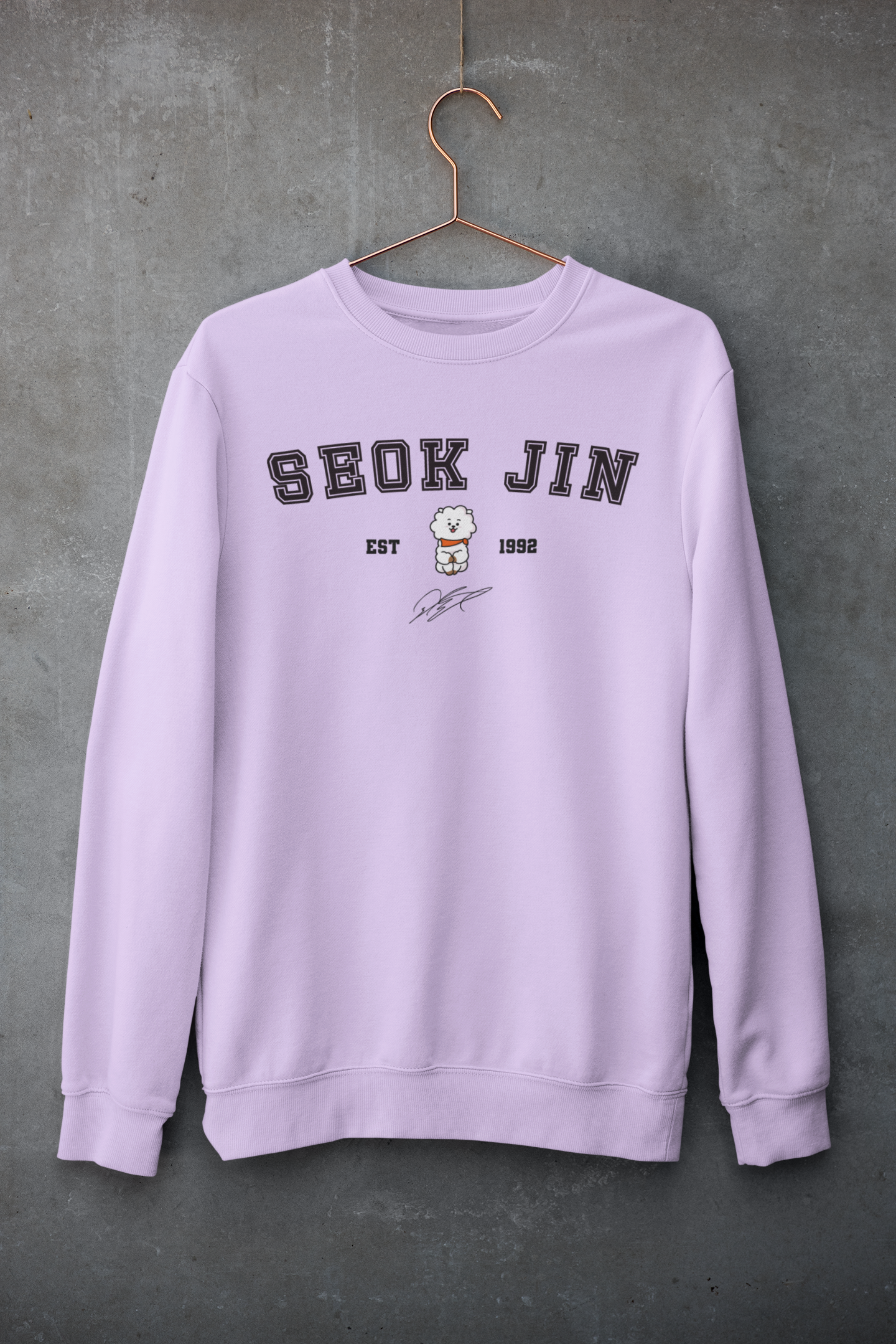 Seok Jin- RJ: BTS- Winter Sweatshirts
