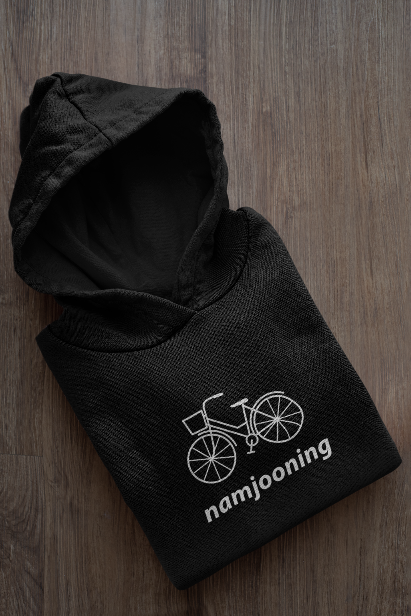 Namjooning - Bicycle : BTS - WINTER HOODIES BLACK