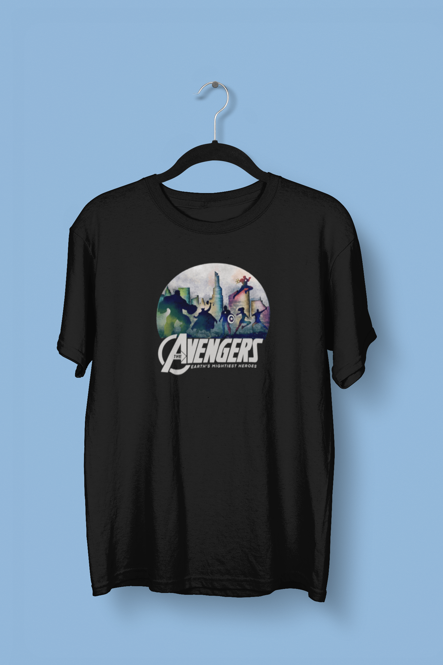Avengers - Earth's Mightiest Heroes - Half Sleeves T-Shirts.