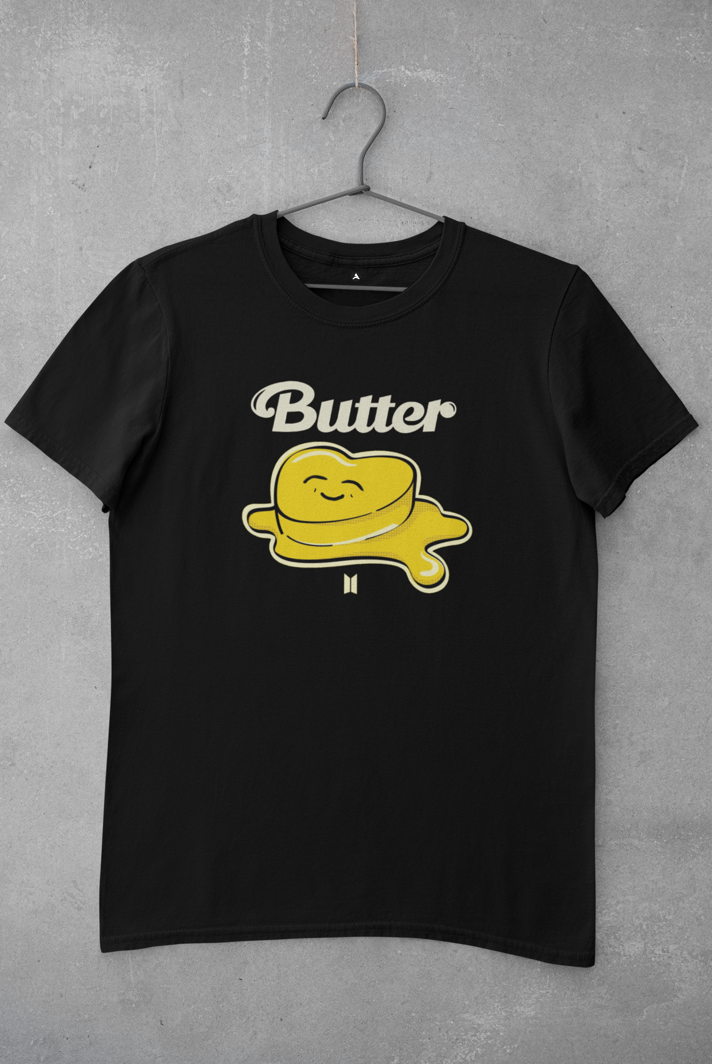 Butter : BTS-HALF-SLEEVE T-SHIRTS BLACK