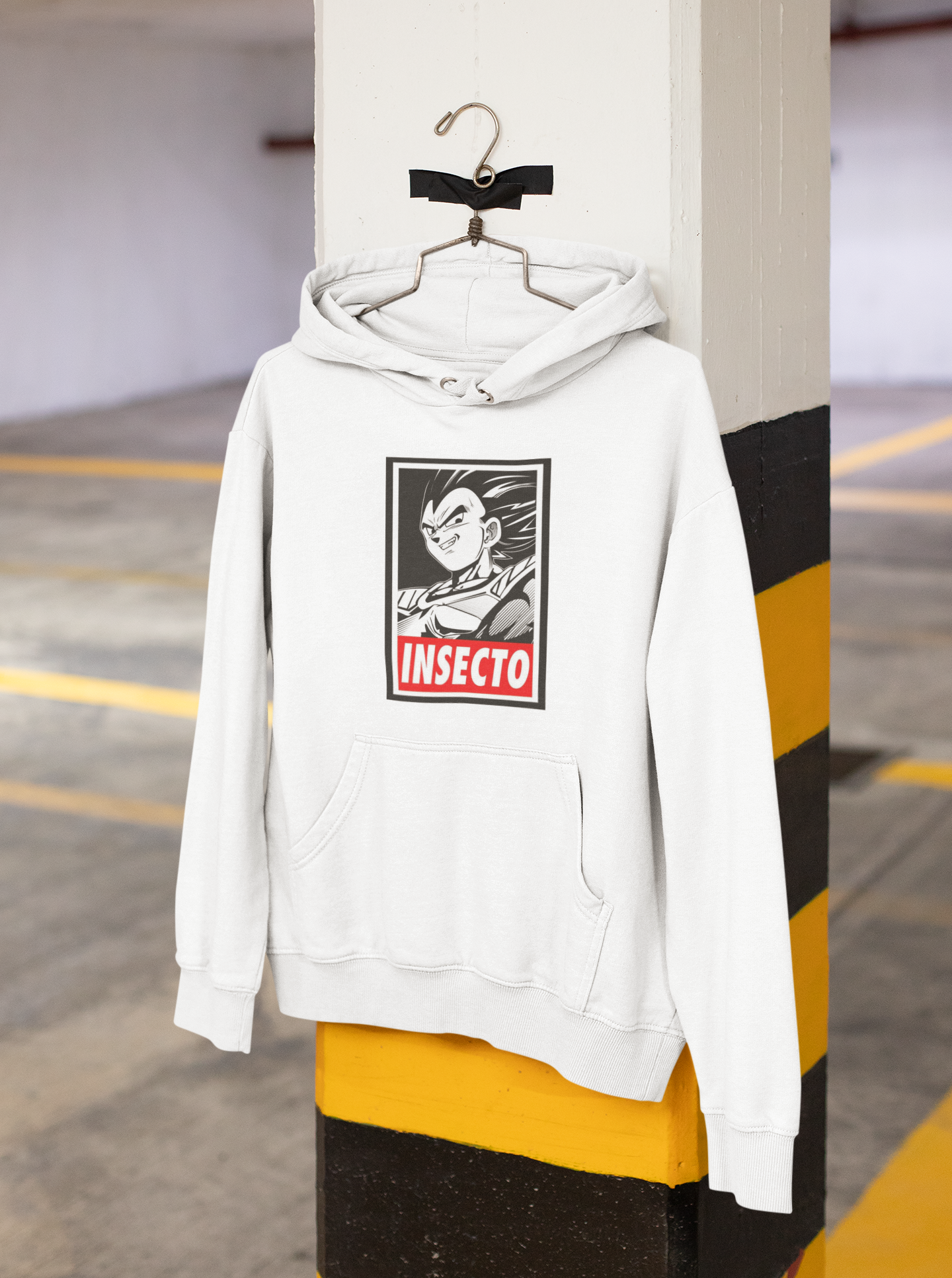 Insecto- Dragon Ball Z : Anime - WINTER HOODIES WHITE