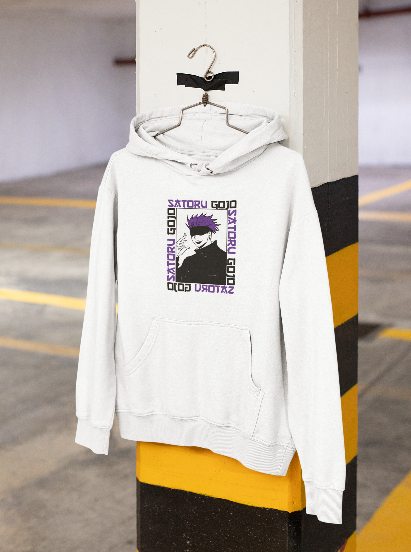 Gojo Satoru- Jujutsu Kaisen: Anime - WINTER HOODIES WHITE