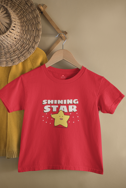 "SHINING STAR" KIDS HALF-SLEEVE T-SHIRT