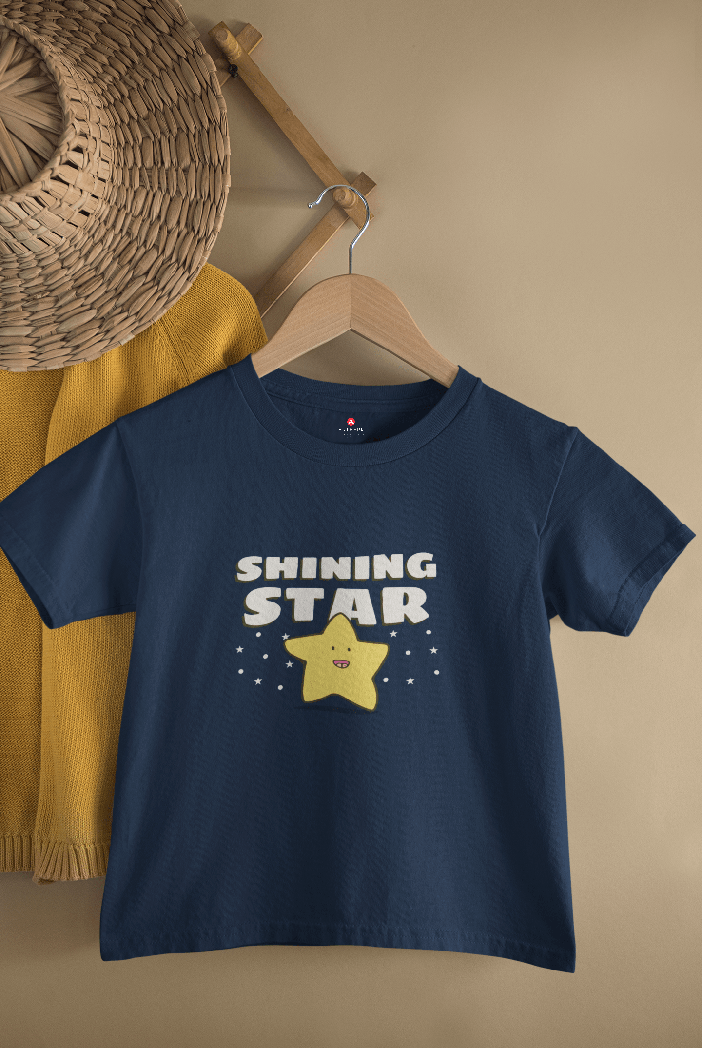 "SHINING STAR" KIDS HALF-SLEEVE T-SHIRT