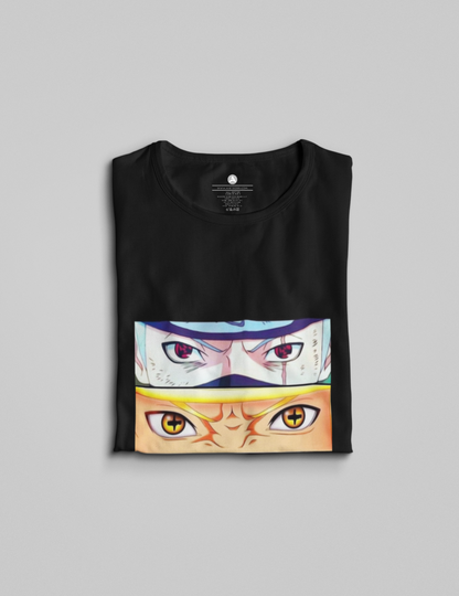 Anime Legend Eyes: Anime-Regular Fit T-Shirts