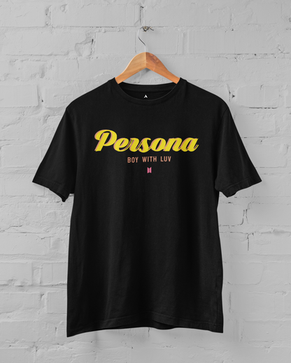 Persona- Boy with Luv: BTS - HALF-SLEEVE T-SHIRTS