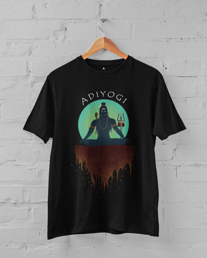 Adiyogi: Lord Shiva Oversized T-Shirts