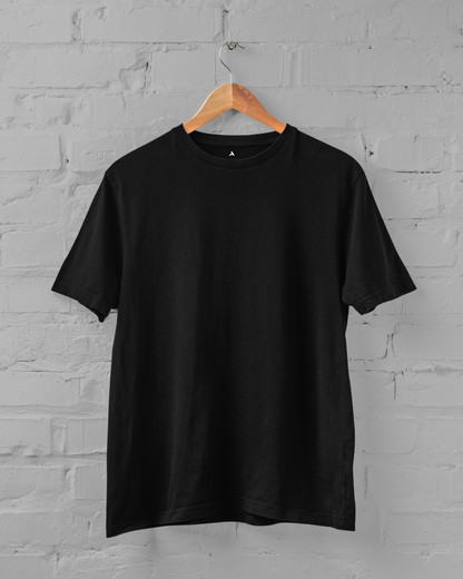 Basic Oversized T-shirt: Black