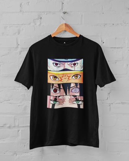 Anime Legend Eyes: Anime-Regular Fit T-Shirts