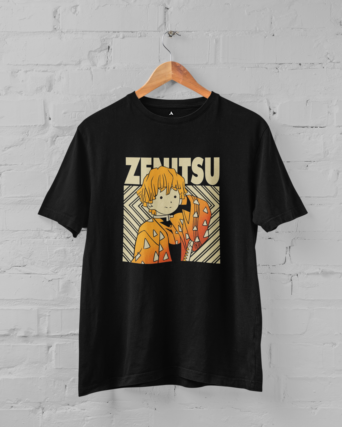 Demon Slayer- Zenitsu- Anime- Regular Fit T-Shirts