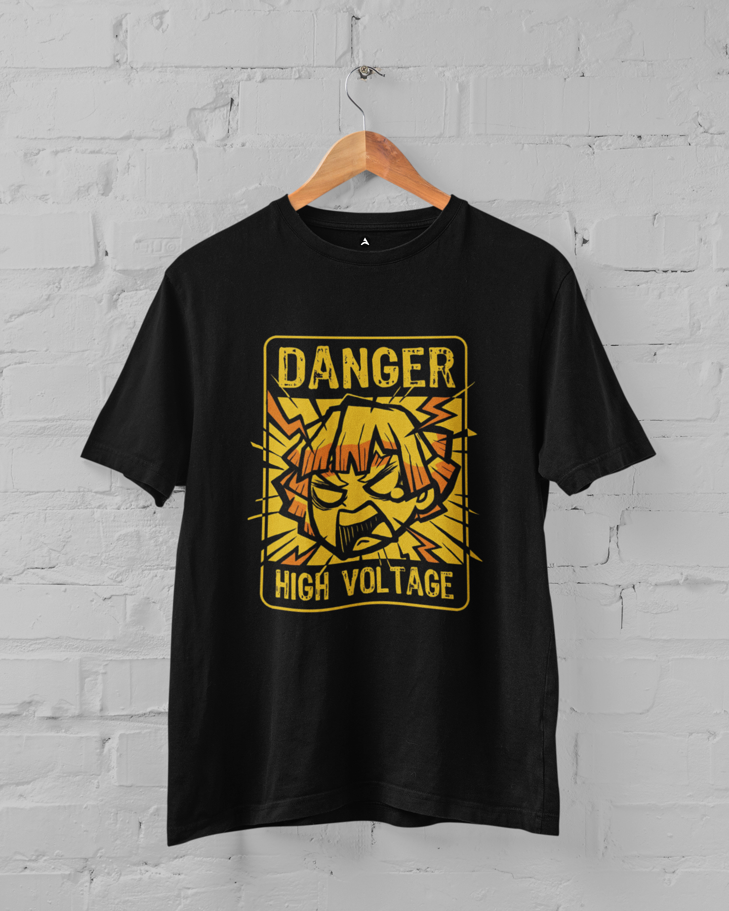 Demon Slayer- Zenitsu High Voltage: Anime- Oversized T-Shirts