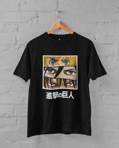 Levi's Eyes- Attack on Titan: Anime- Oversized T-Shirts