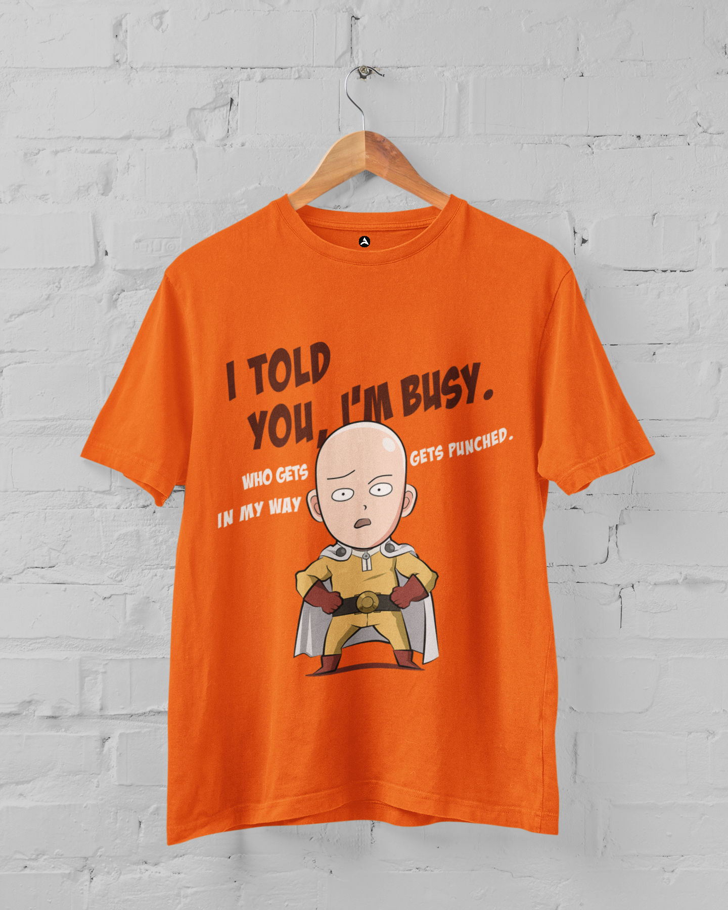 I'm Busy- One Punch Man: Anime- Regular Fit T-Shirts