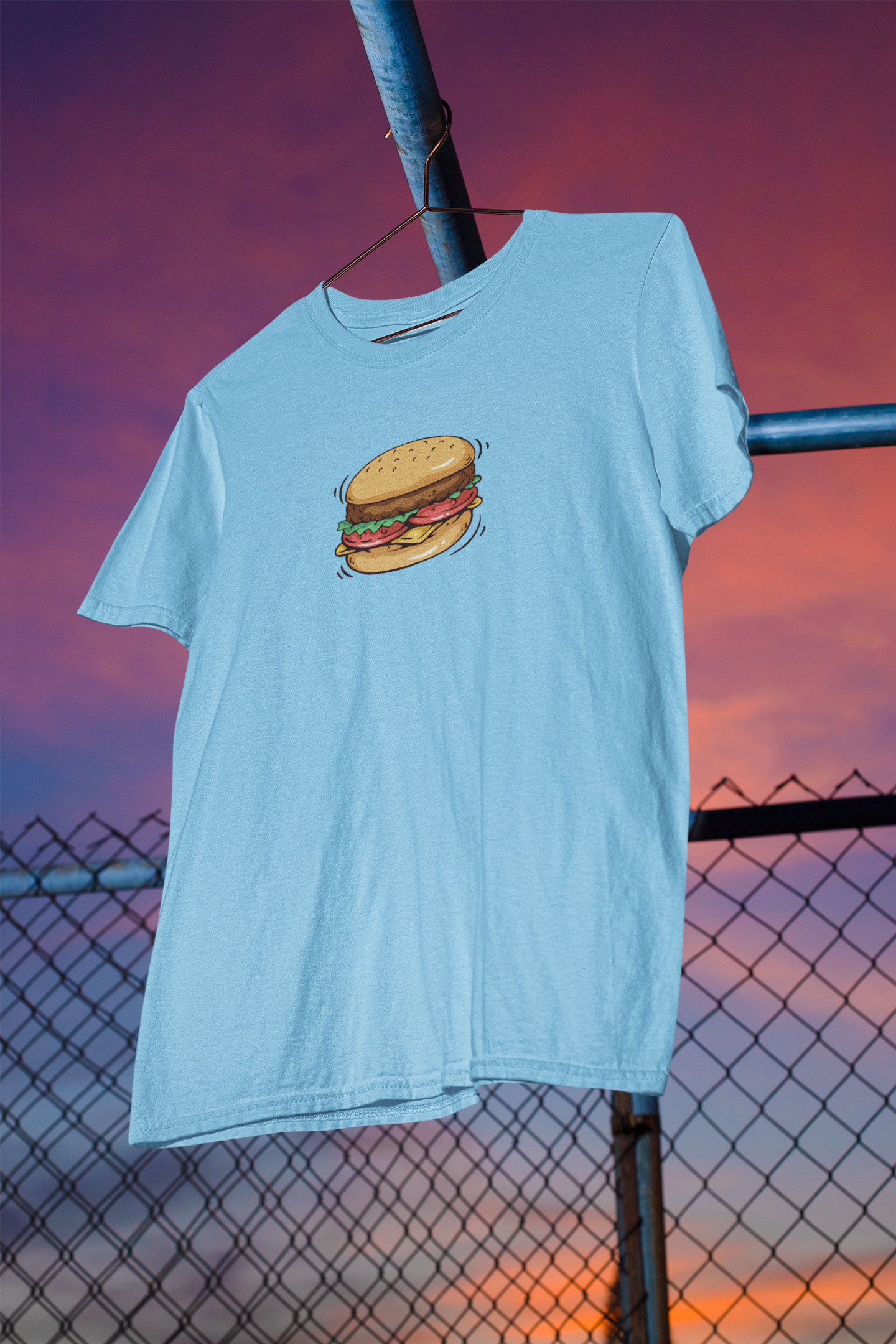 Burger: Foodie - HALF-SLEEVE T-SHIRTS