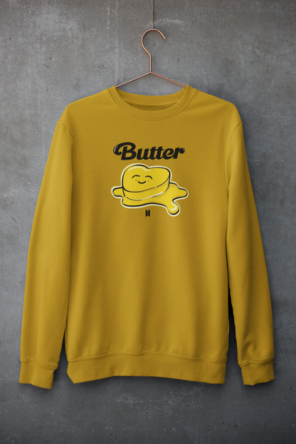 Butter : BTS - Winter Sweatshirts MUSTARD YELLOW