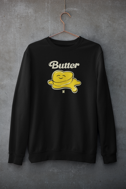 Butter : BTS - Winter Sweatshirts BLACK