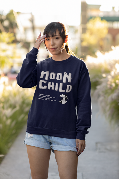 Moon Child: BTS - Winter Sweatshirts NAVY BLUE
