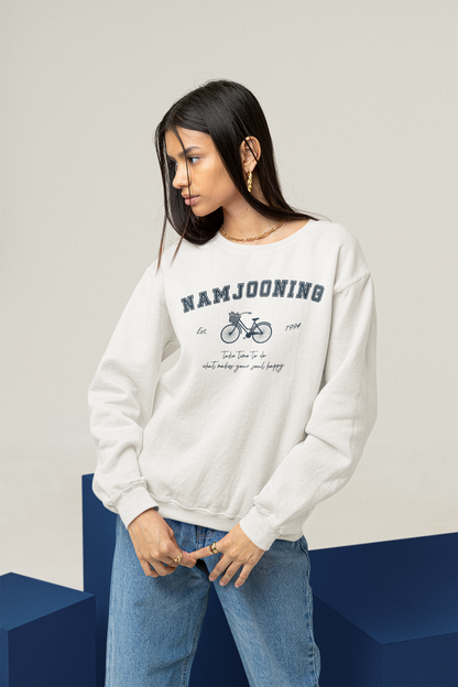Namjooning- Take Time: BTS - Winter Sweatshirts WHITE