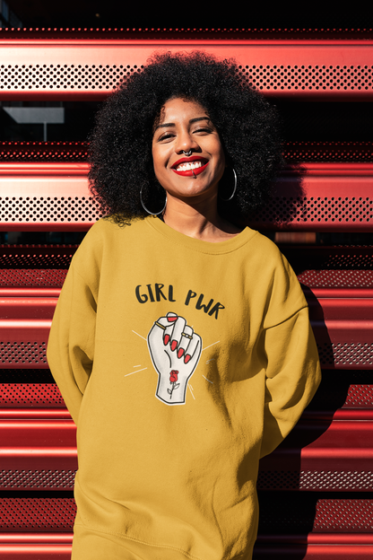 Girl Power : Winter Sweatshirts MUSTARD YELLOW