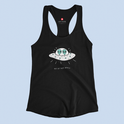 "NOT OF THIS WORLD" : Tank Tops