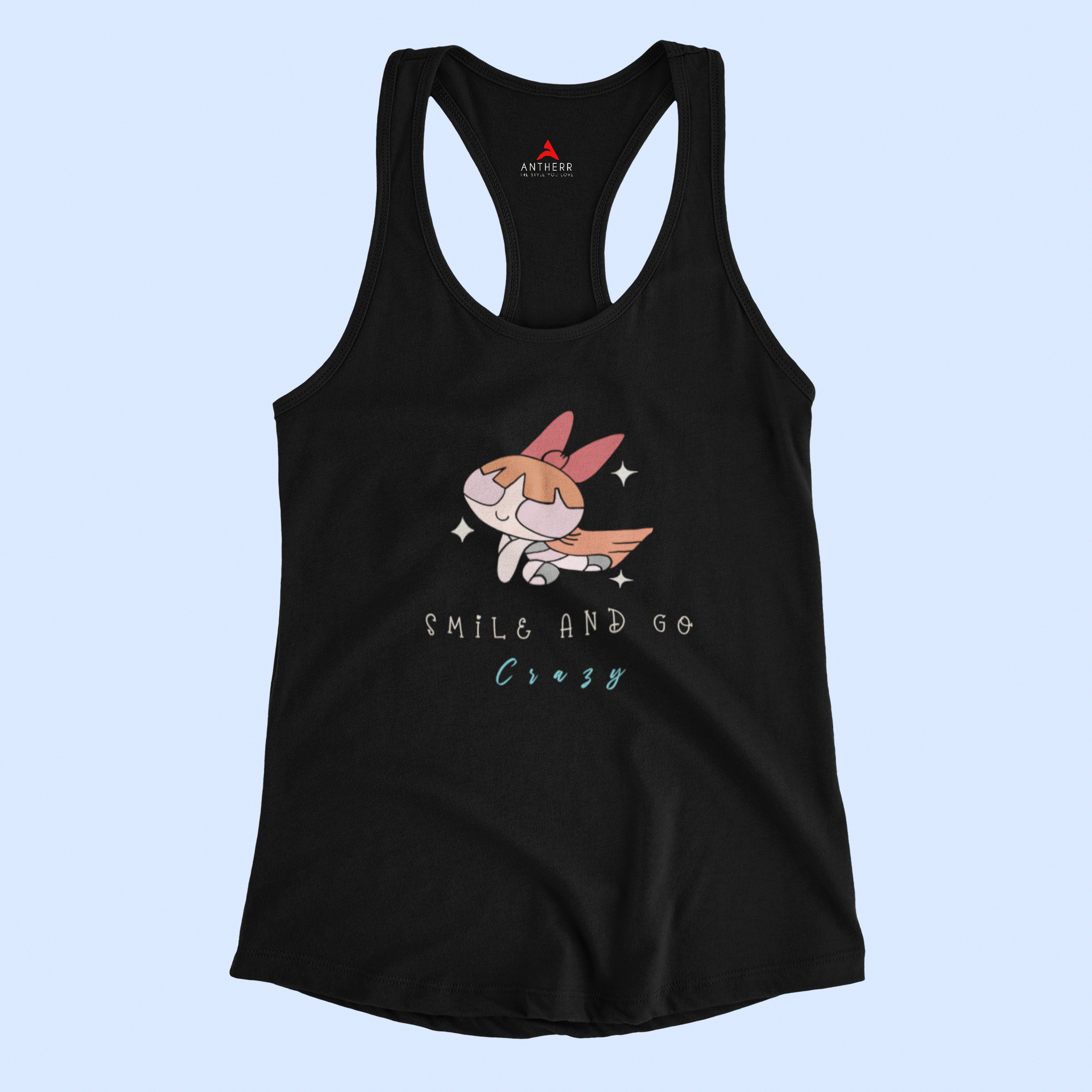 SMILE AND GO CRAZY : POWERPUFFF GIRLS - Tank Tops