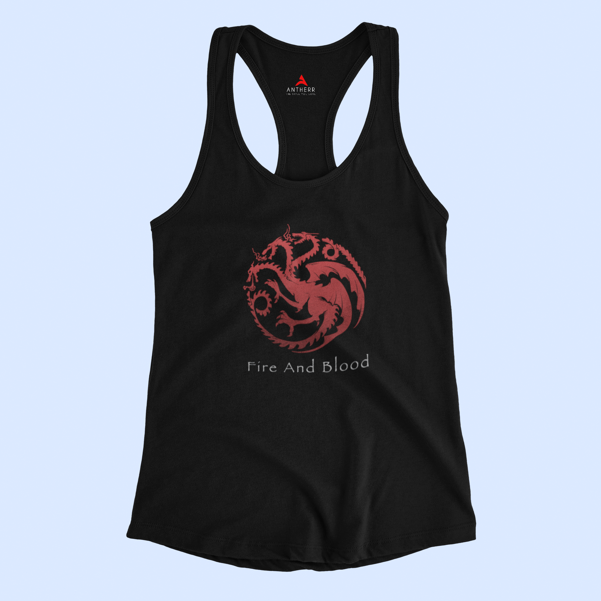 BLOOD AND FIRE - GAME OF THRONES :Tank Tops