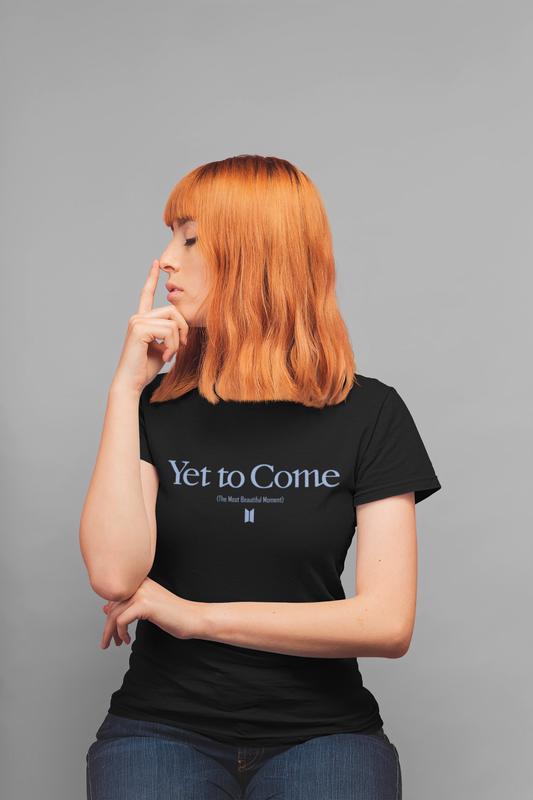 Yet To Come: BTS - HALF-SLEEVE T-SHIRTS BLACK