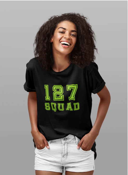 127 Squad: NCT - Regular fit Unisex T-Shirts BLACK
