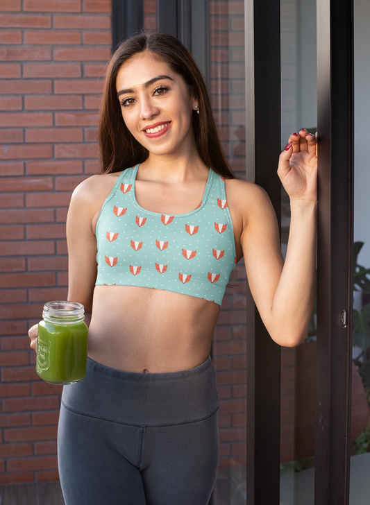 Mustard Yellow Polka Dots Sports Bra - Buy Sports Bras Online at Best Price  Range in India by Antherr