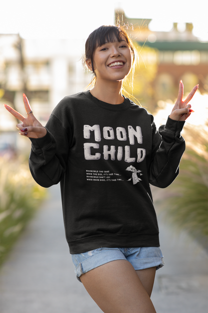 Moon Child: BTS - Winter Sweatshirts BLACK