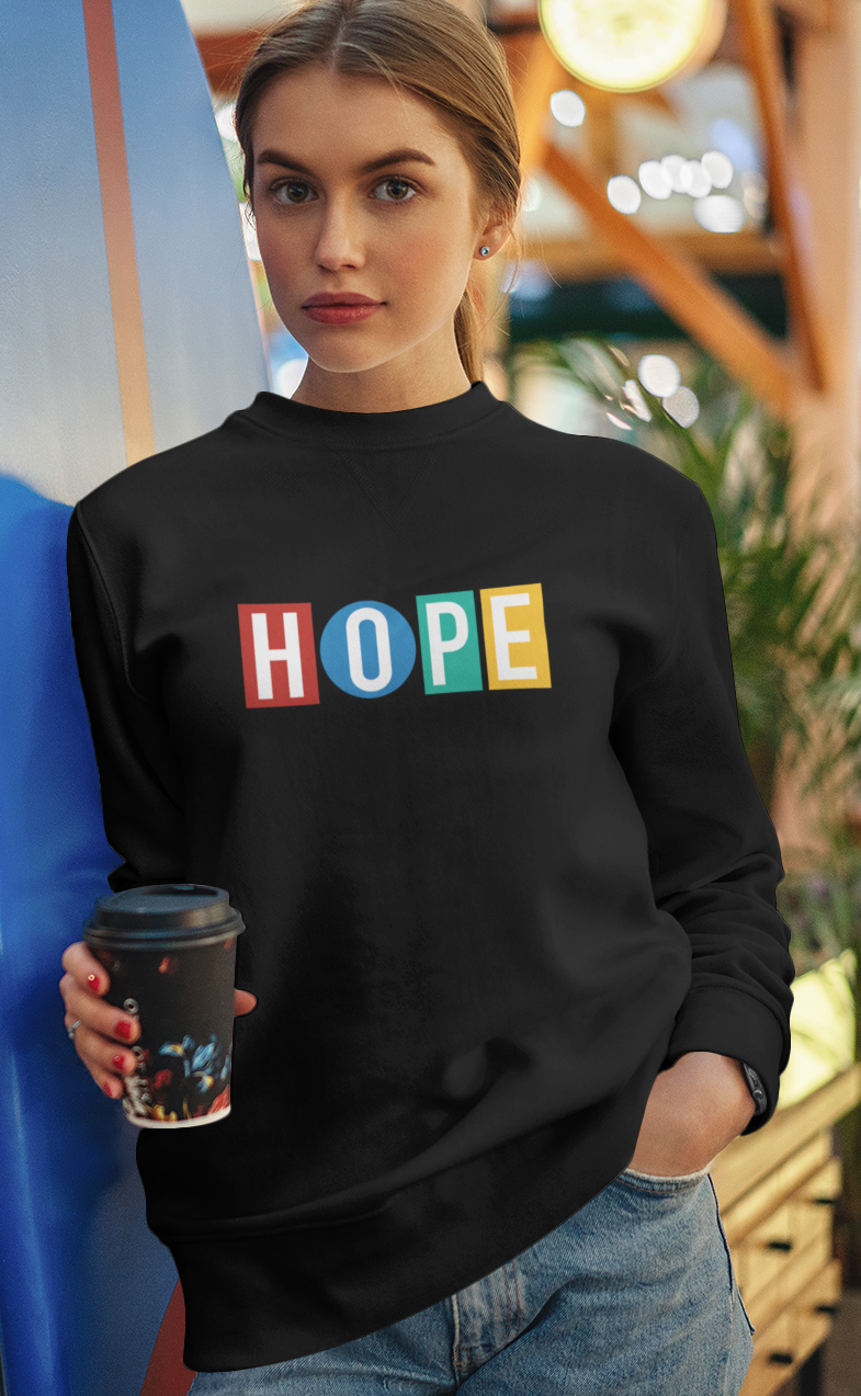 HOPE : BTS J HOPE - Winter Sweatshirts BLACK