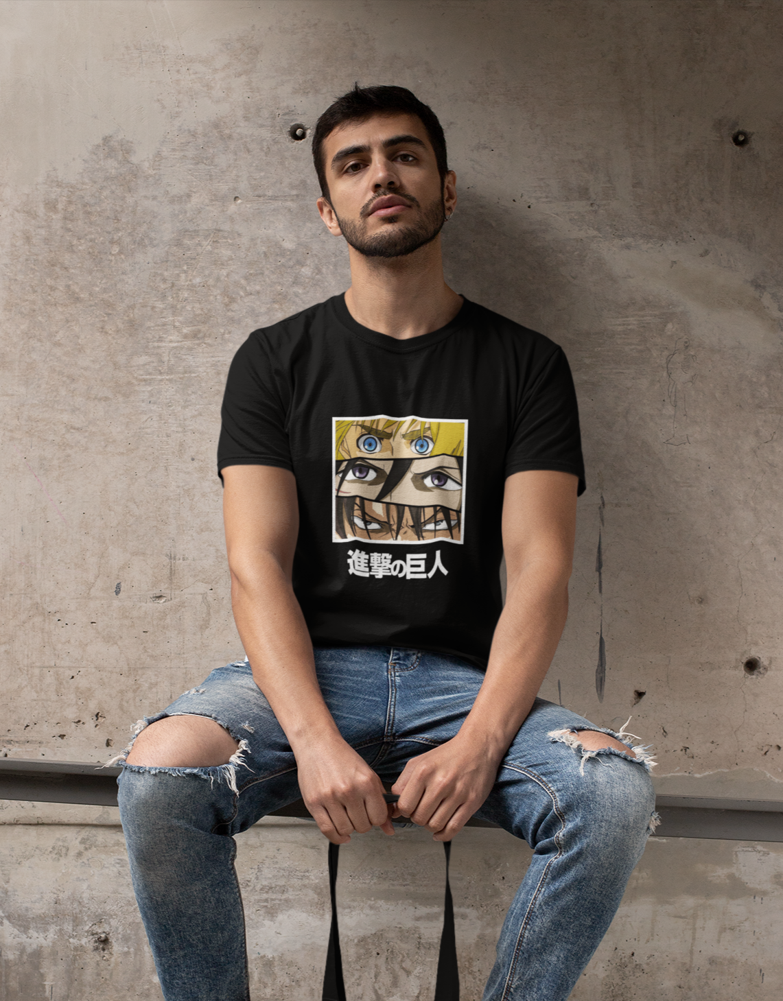 Levi's Eyes- Attack on Titan: Anime- Regular Fit T-Shirts