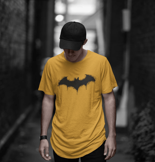 " BATMAN SHADOW" HALF SLEEVE T-SHIRT 4XL