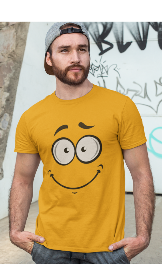 MR COOL : HALF-SLEEVE T-SHIRTS YELLOW