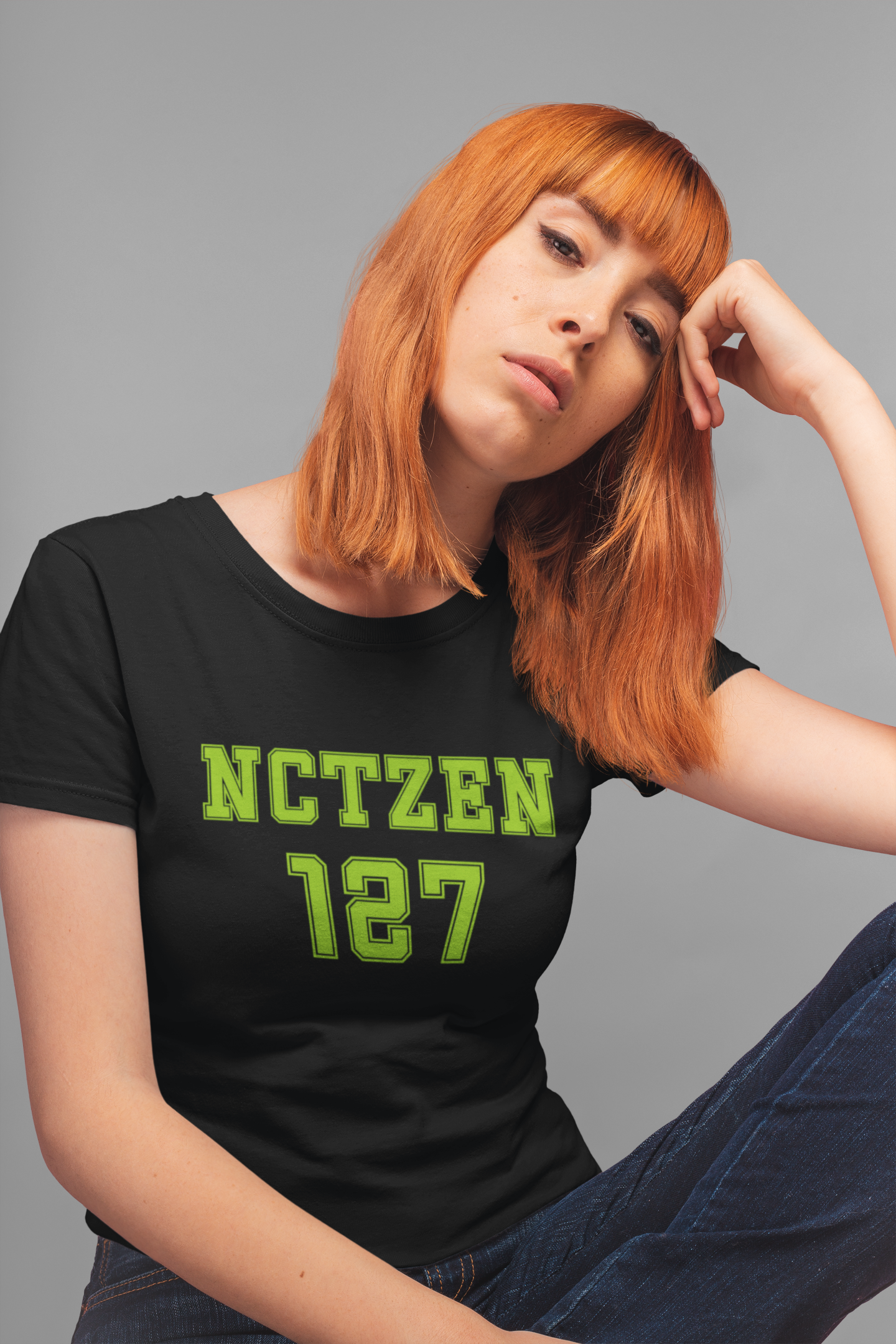 NCTZEN: NCT - Regular fit Unisex T-Shirts BLACK