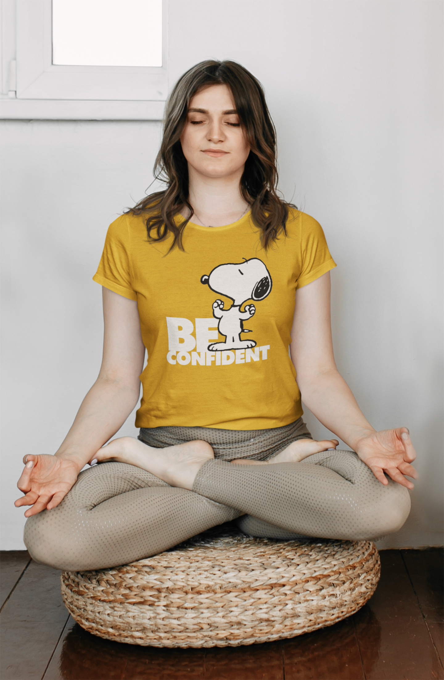 Snoopy - Be Confident: Regular Fit T-SHIRTS