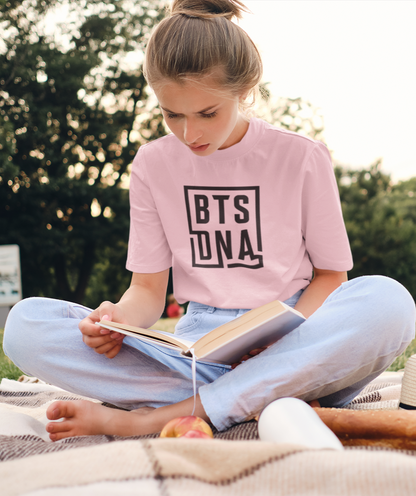BTS DNA : Unisex Half-Sleeve T-Shirts