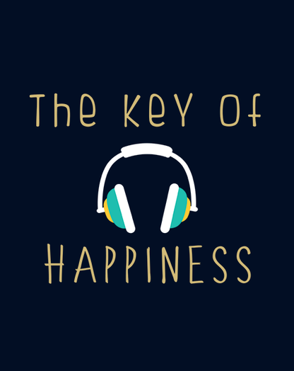 "THE KEY OF HAPPINESS" - HALF SLEEVE CROP TOPS