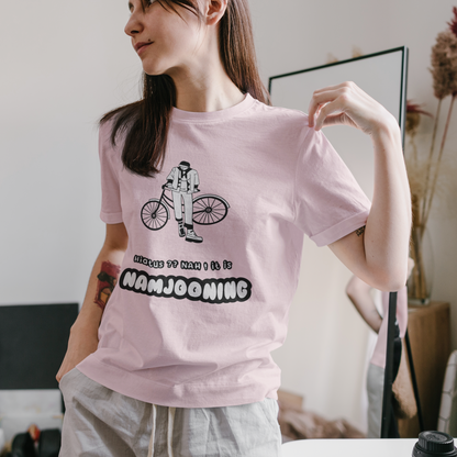 NAH! It is Namjooning: BTS - Half-sleeve T-shirts BABY PINK