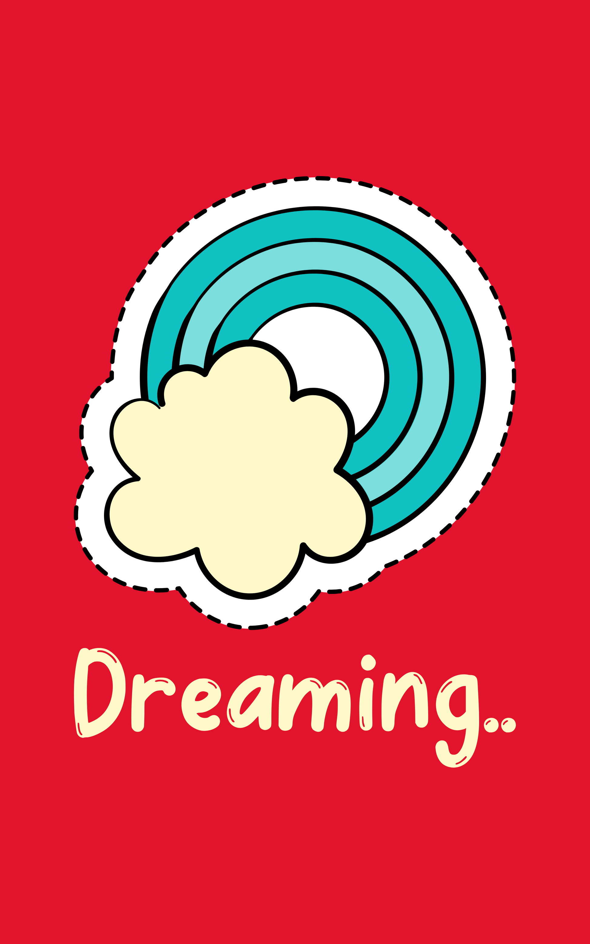" DREAMING " KIDS HALF-SLEEVE T-SHIRTS